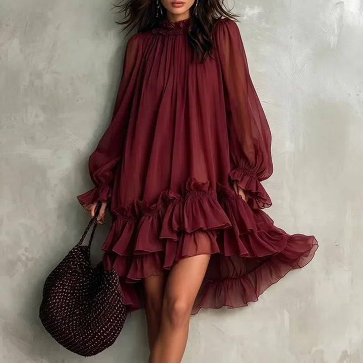 Simone Tiered Ruffle Mini Dress