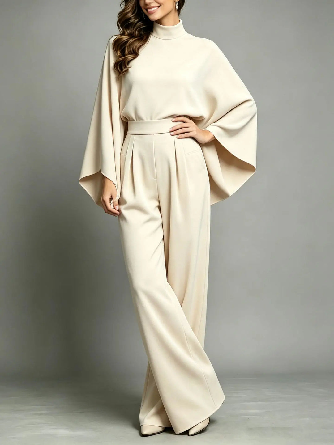 Verena Formal Cape Sleeve Set