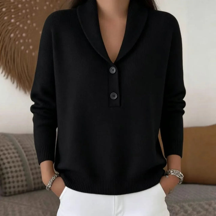 Ottilie Shawl Collar Sweater