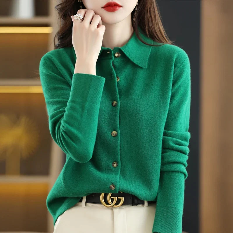 Dulcie Button Front Cardigan