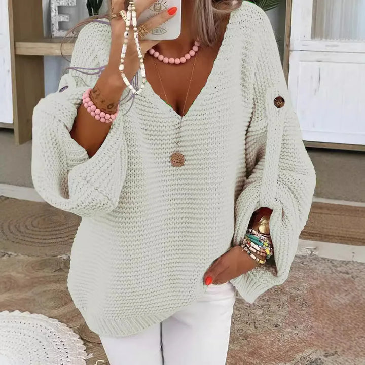 Nadette Lantern Sleeve Sweater