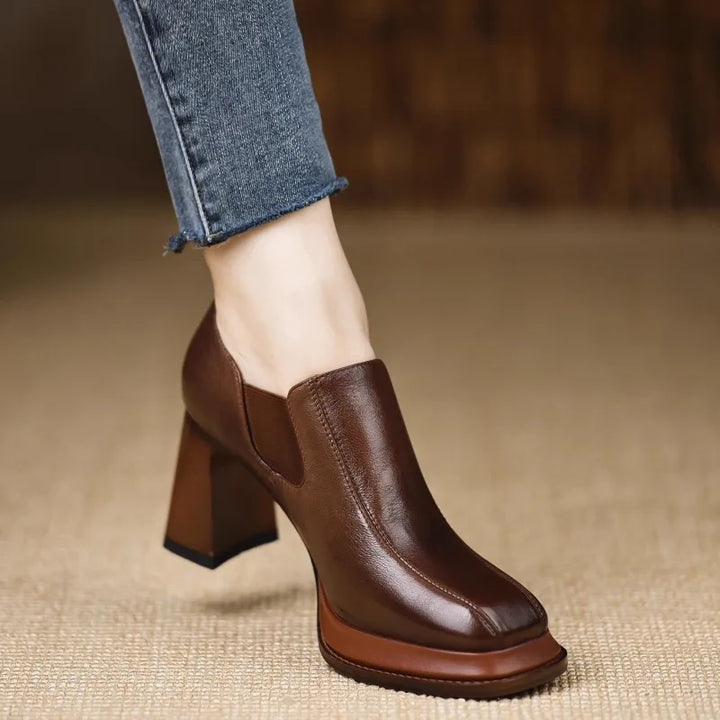 Verlaine Block Heel Pumps