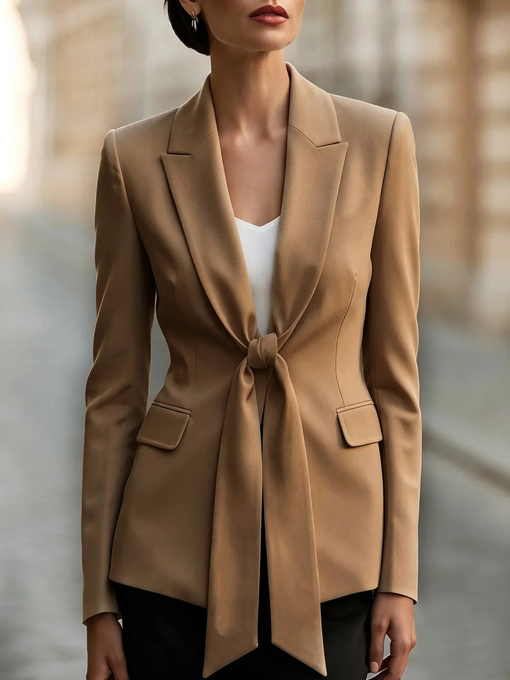 Camilla Front Tie Blazer