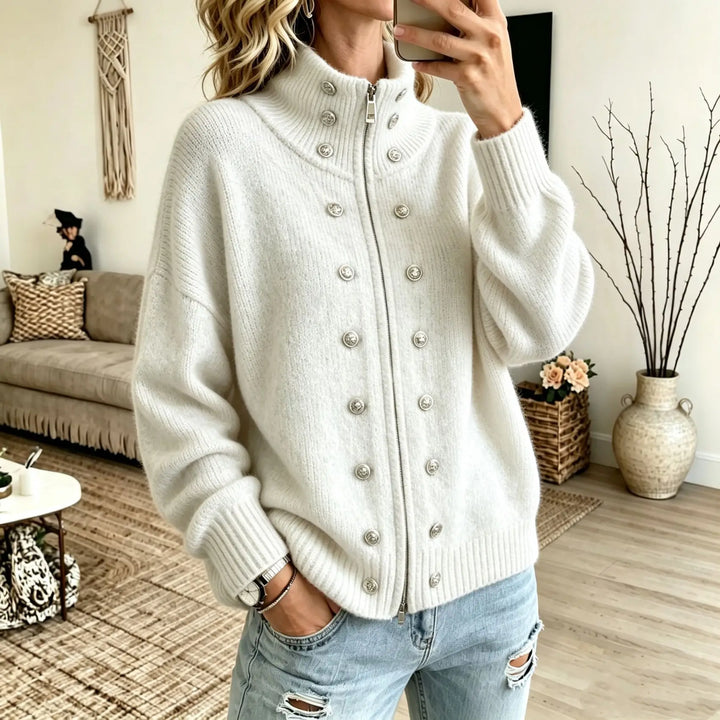 Guinevere Button Front Cardigan