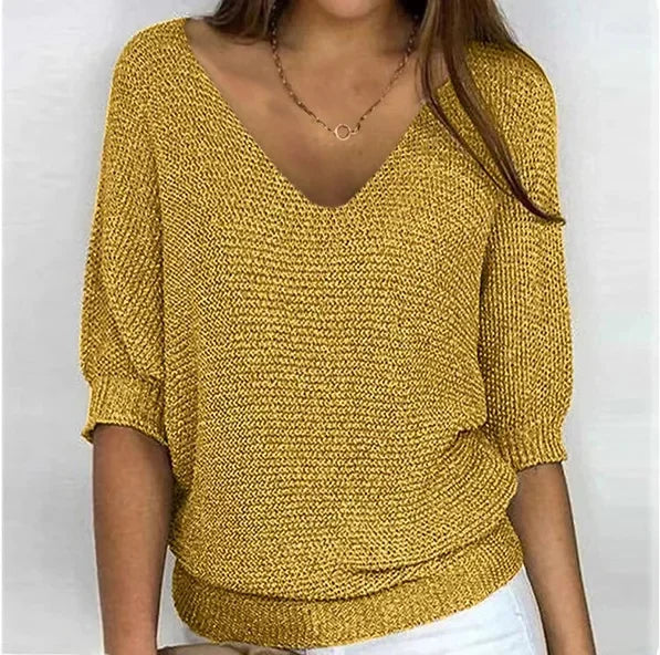 Vivienne Ribbed Knit Top