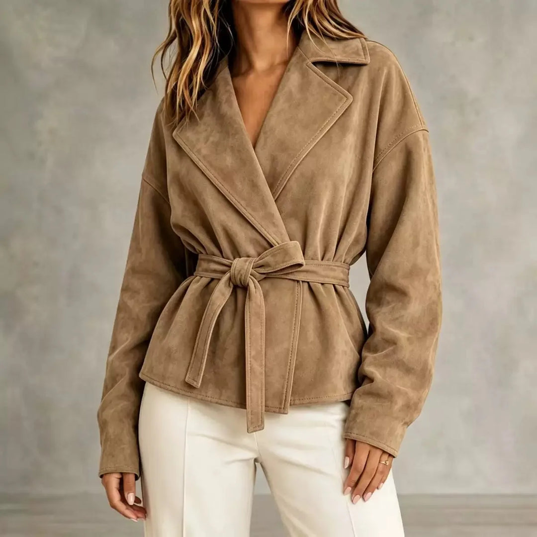 Amaris Lapel Wrap Jacket