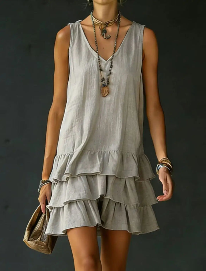 Reese Ruffle Mini Dress