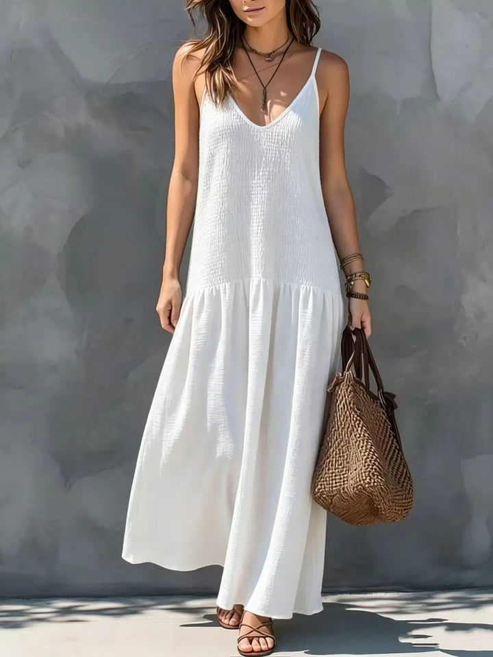 Helen Sophisticated Boho Maxi Dress