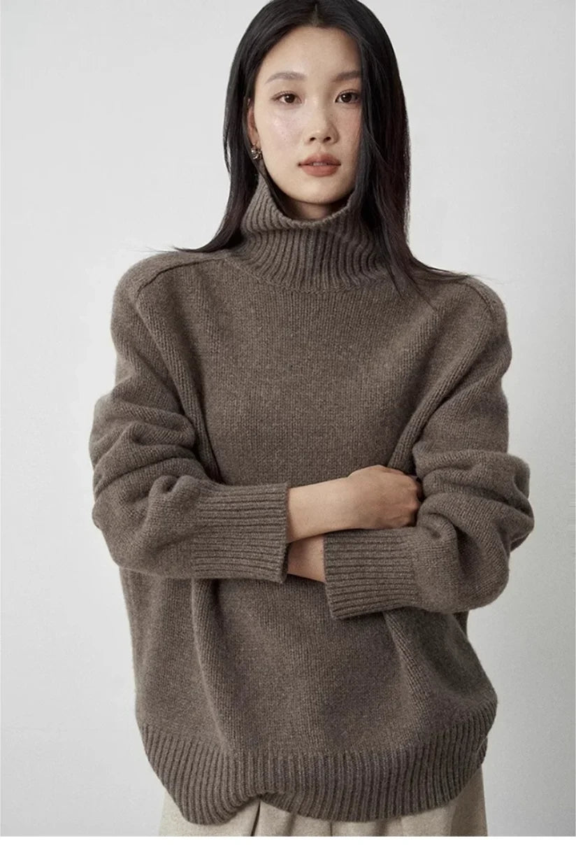 Belisama Turtleneck Wool Sweater