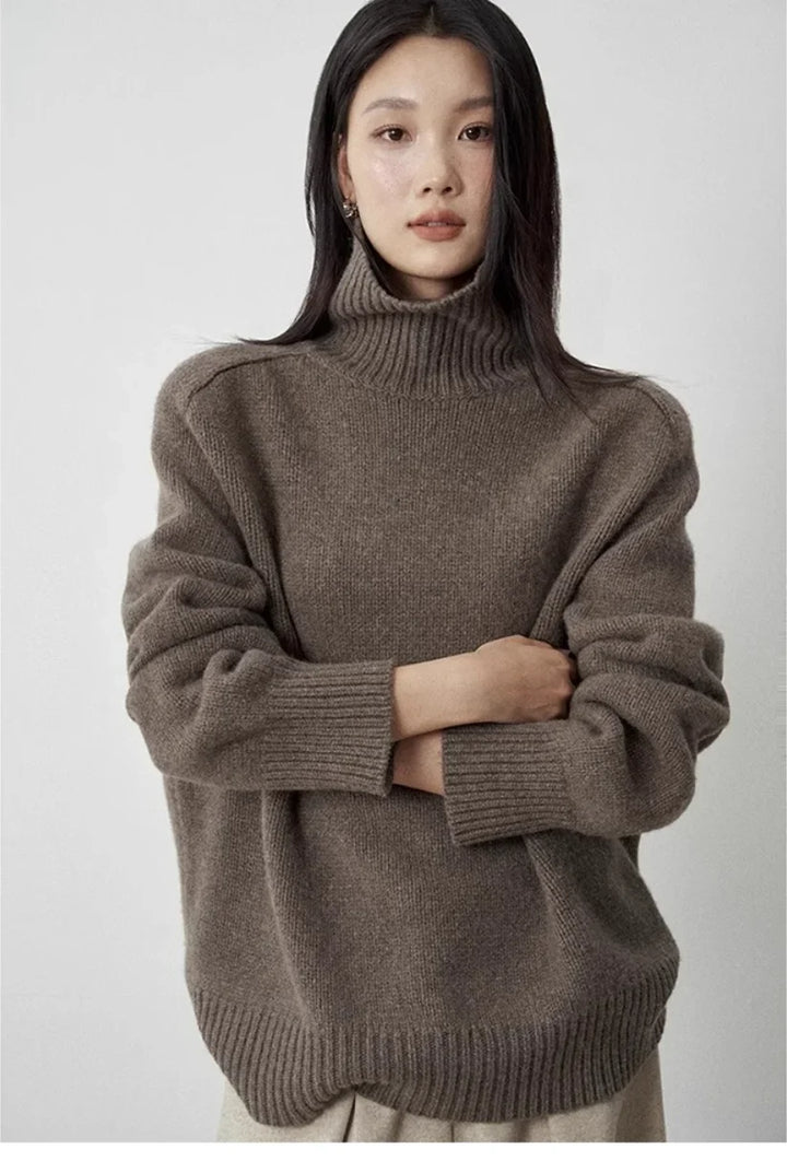 Belisama Turtleneck Wool Sweater