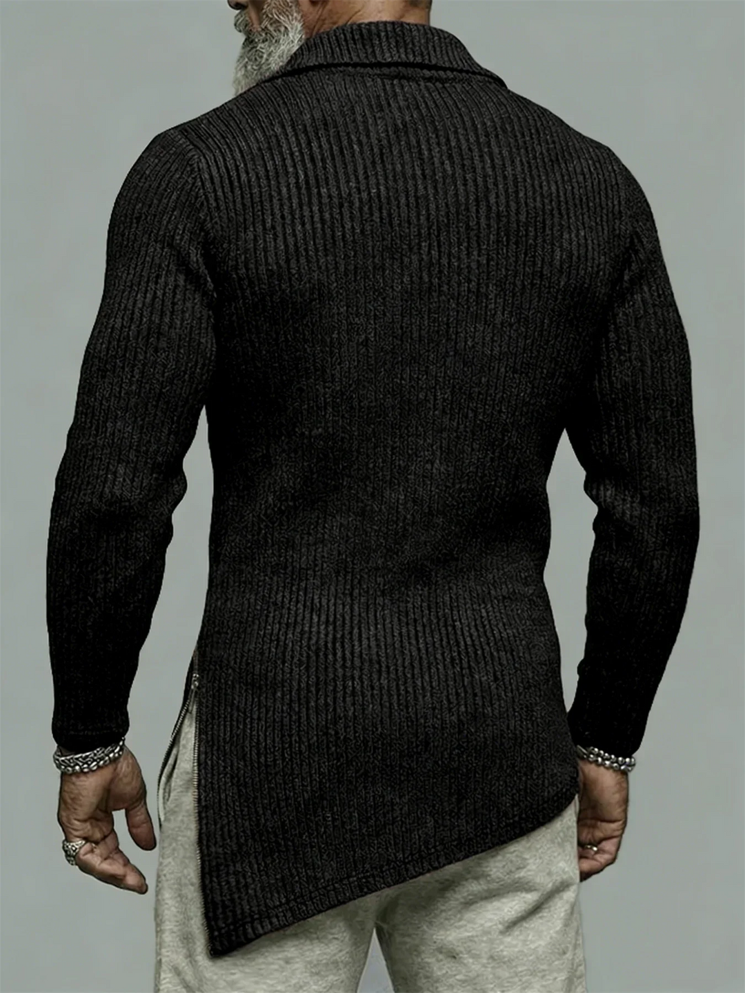 Douglas Quater Zip Knit Sweater
