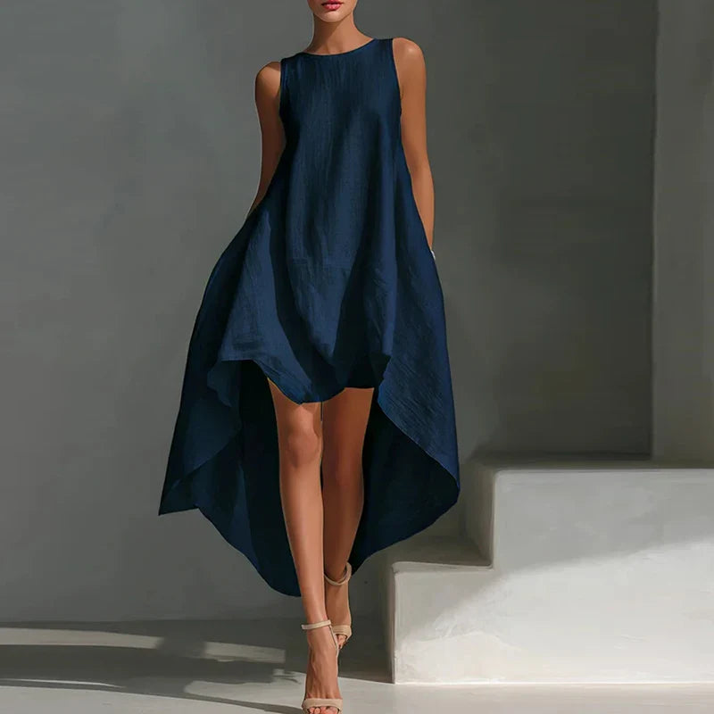 OKaira Flowy High Low Maxi Dress