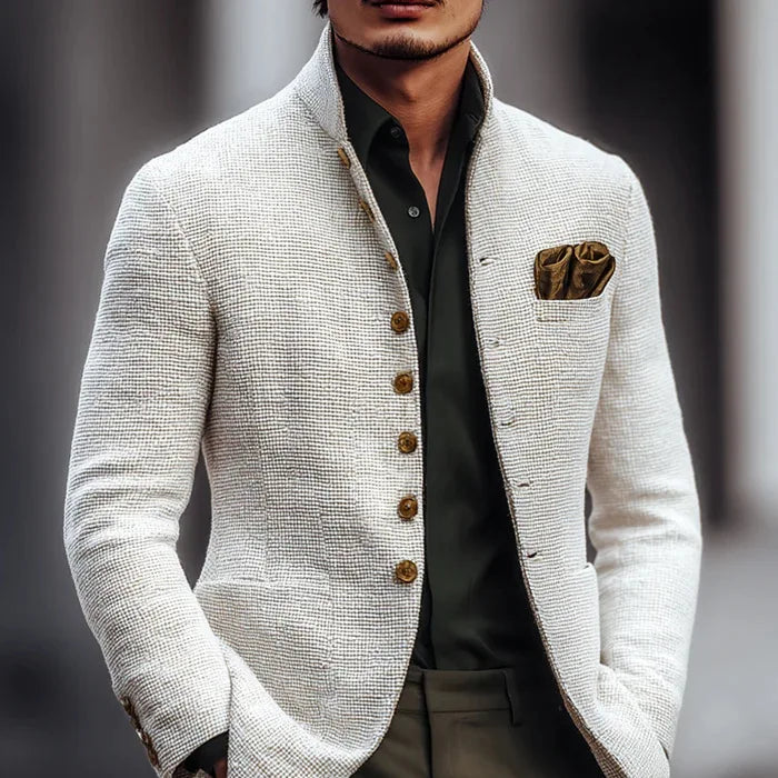 Wesley Stand Collar Blazer