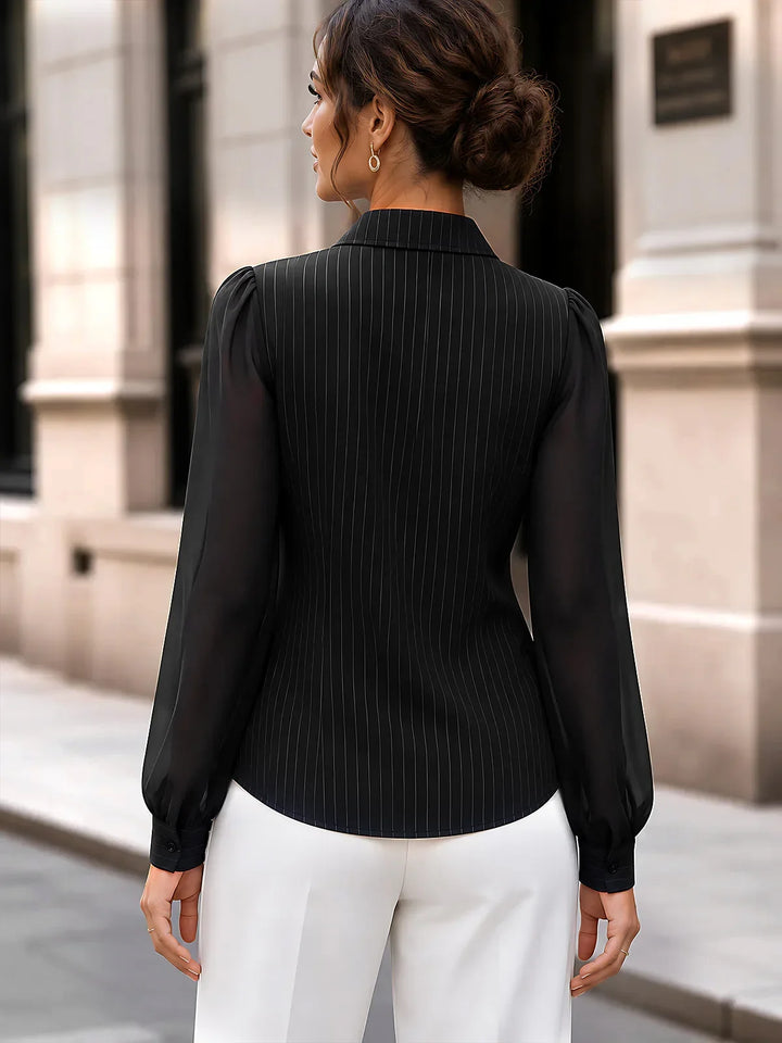 Aveline Belted Waist Blouse
