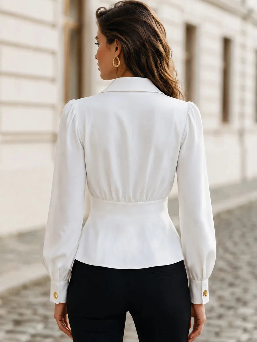 Odessa Pleated Waist Blouse