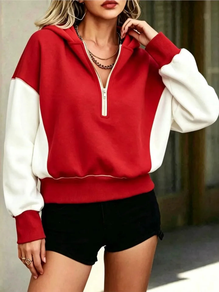 Rosalba Dropped Shoulder Hoodie