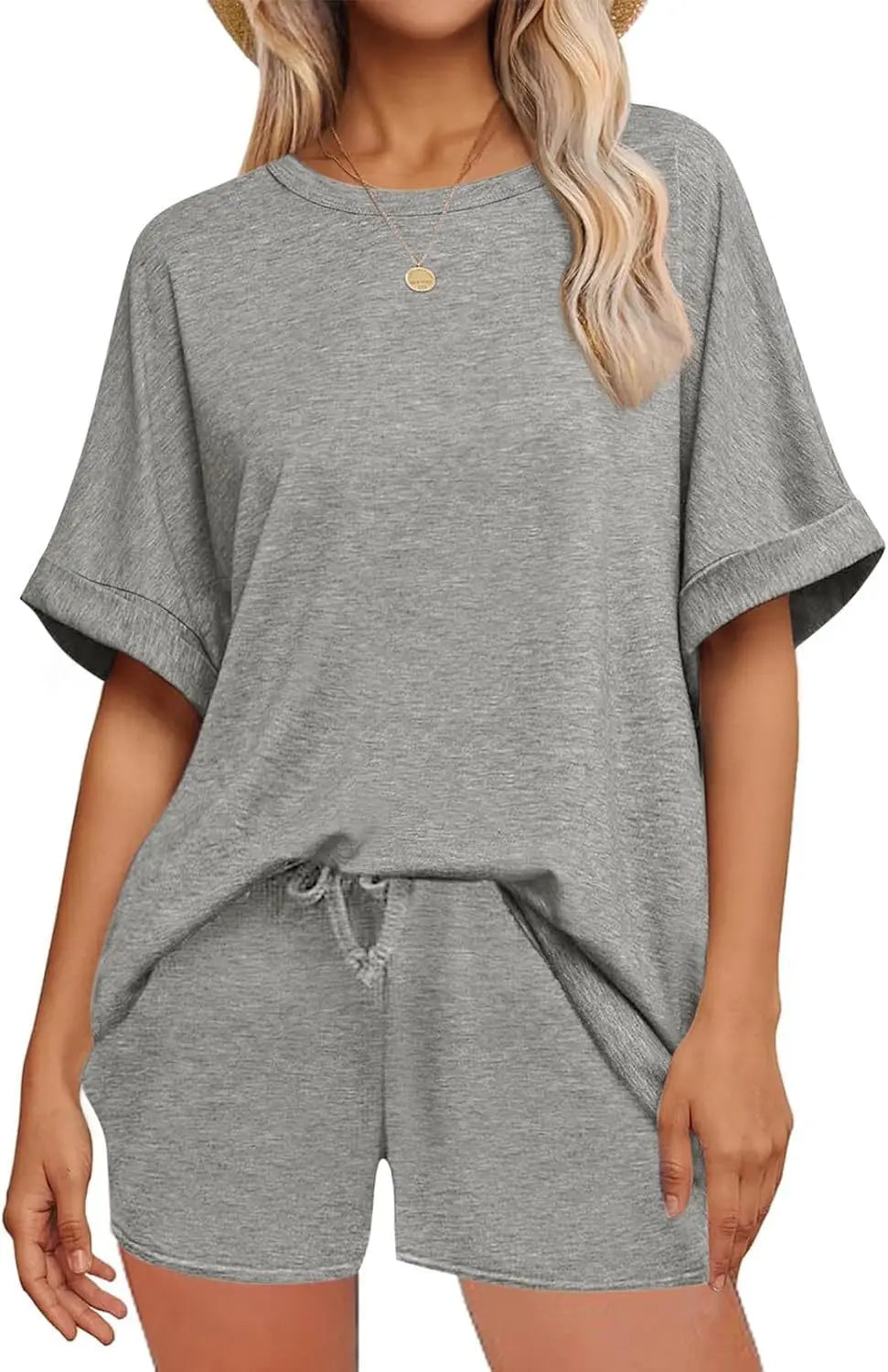 Cassidy Casual Lounge Shorts Set