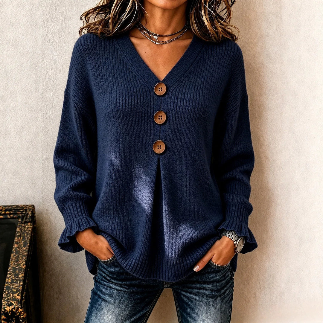 Juniper Button Front Sweater