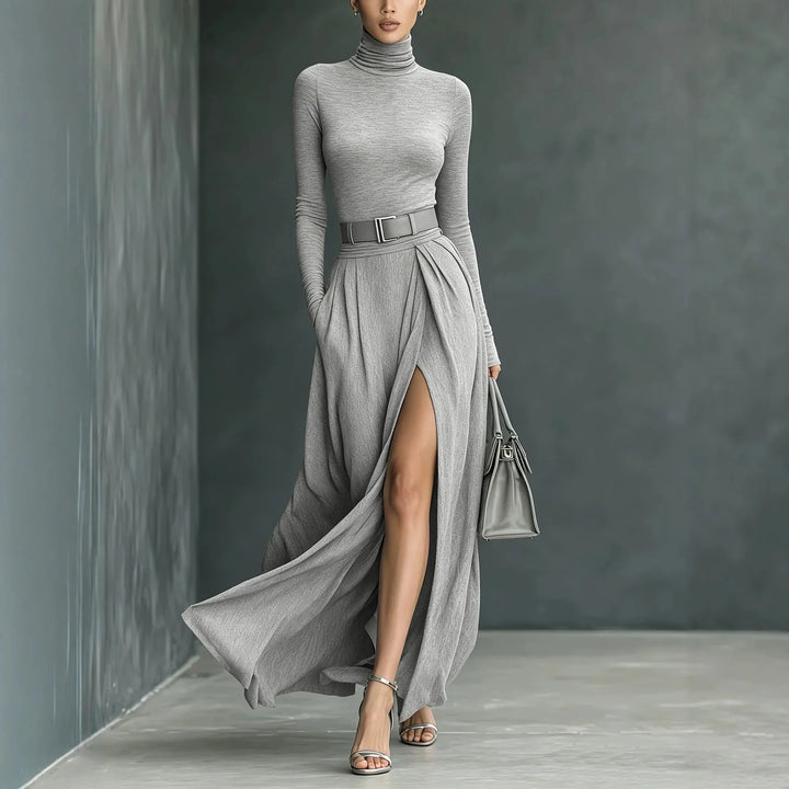 Genevra Turtleneck Sweater Dress