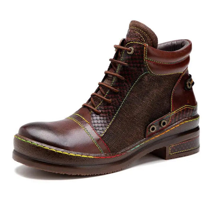Nadia Leather Ankle Boots