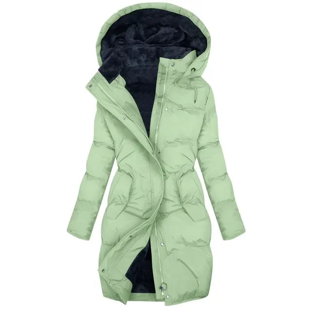 Amalia Drawstring Waist Puffer