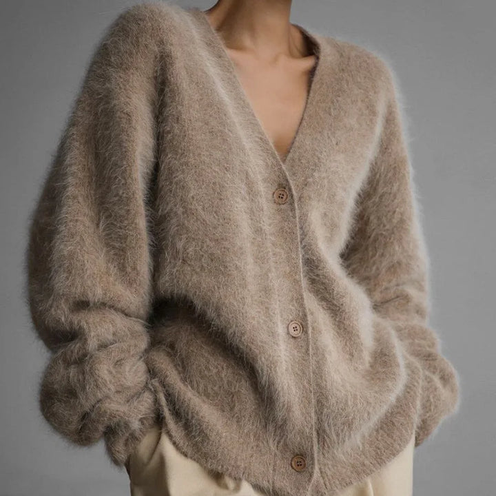 Sabrina Soft Mink Cardigan