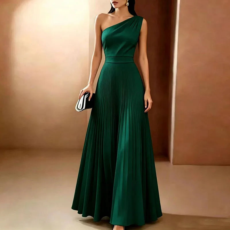 Phoebe One Shoulder Maxi Dress