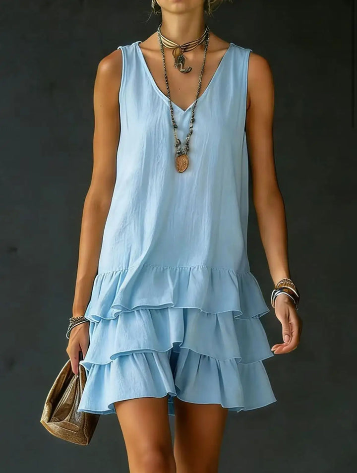 Reese Ruffle Mini Dress