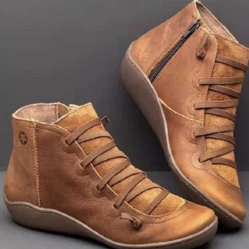 Mabel Lace Up Ankle Boots