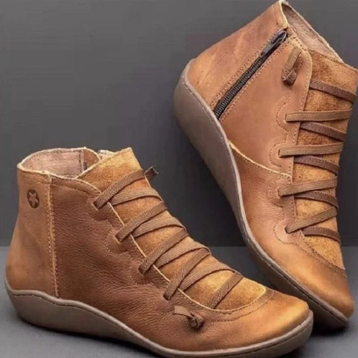 Mabel Lace Up Ankle Boots