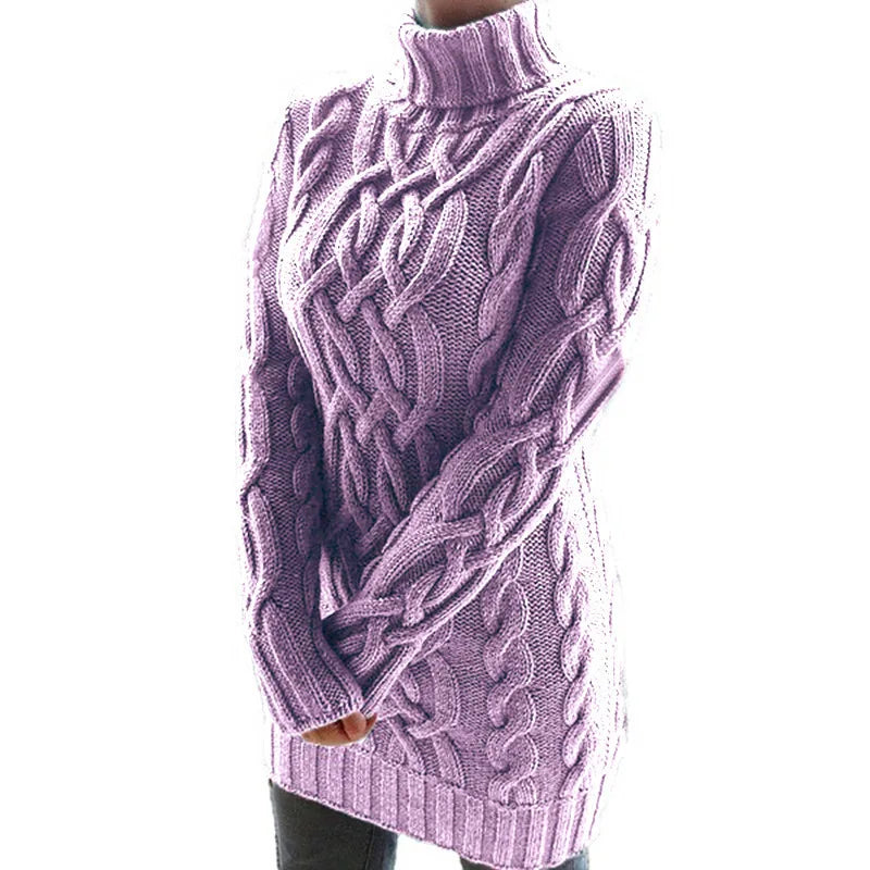 Thalassa Cable Knit Sweater Dress