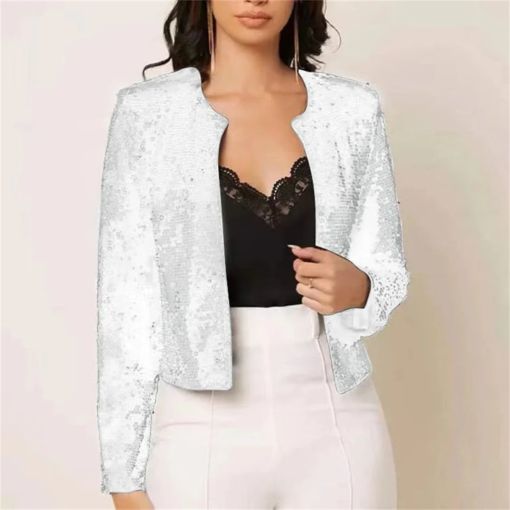 Adalina Sequin Crop Jacket