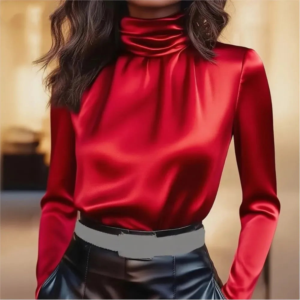 Liora Pile Collar Blouse
