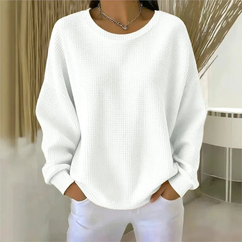 Marigold Waffle Knit Top