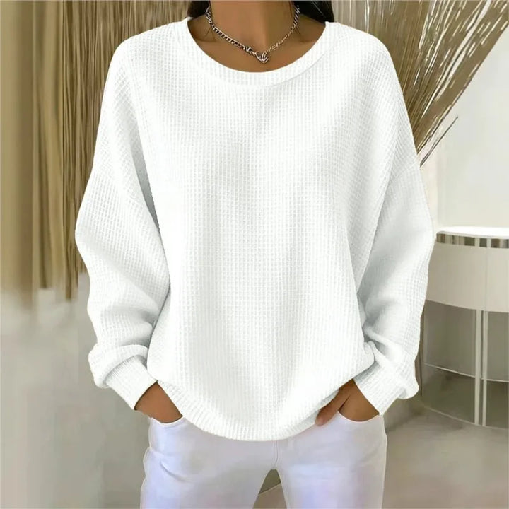 Marigold Waffle Knit Top