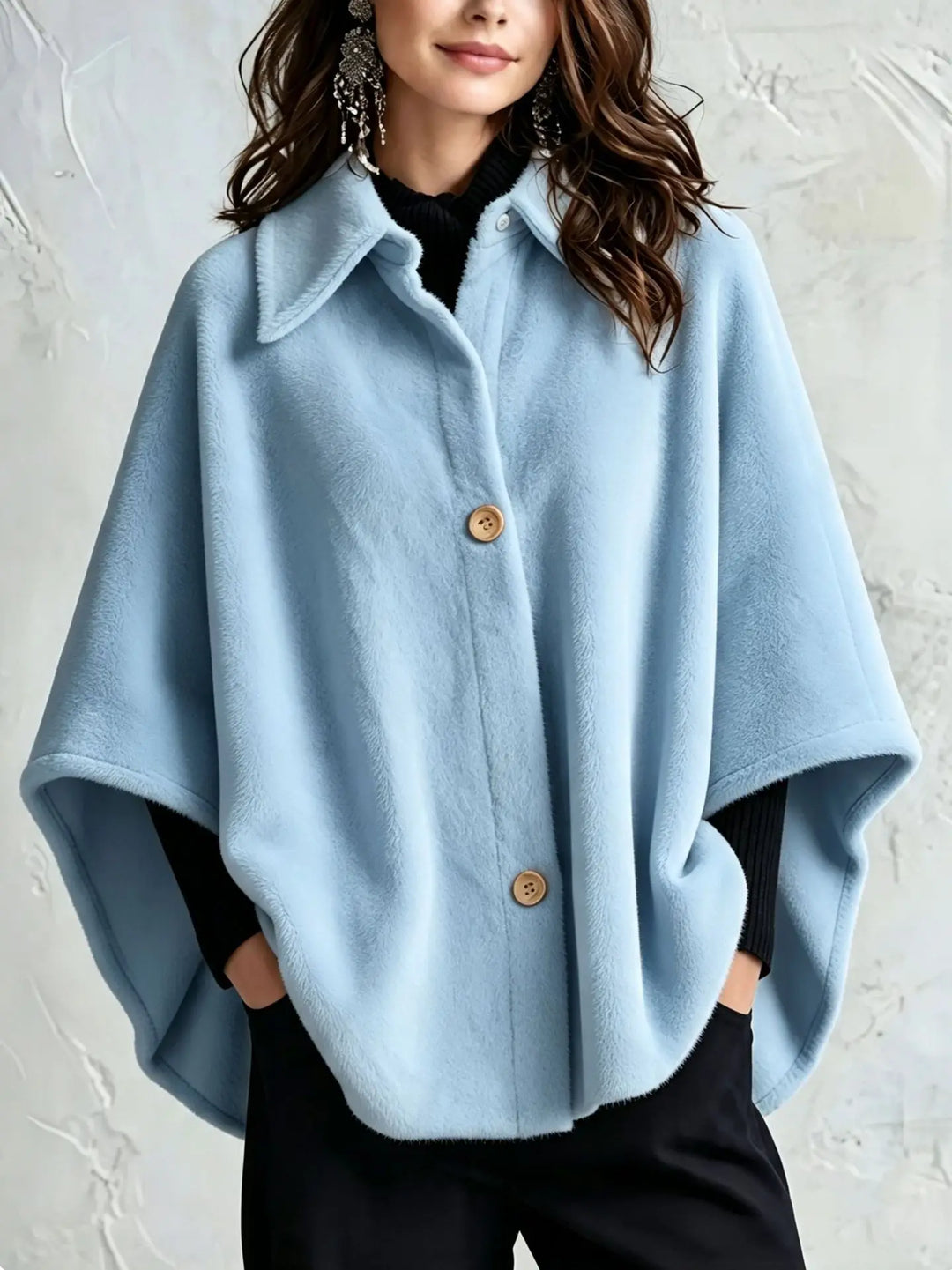 Isabeau Batwing Cape Jacket