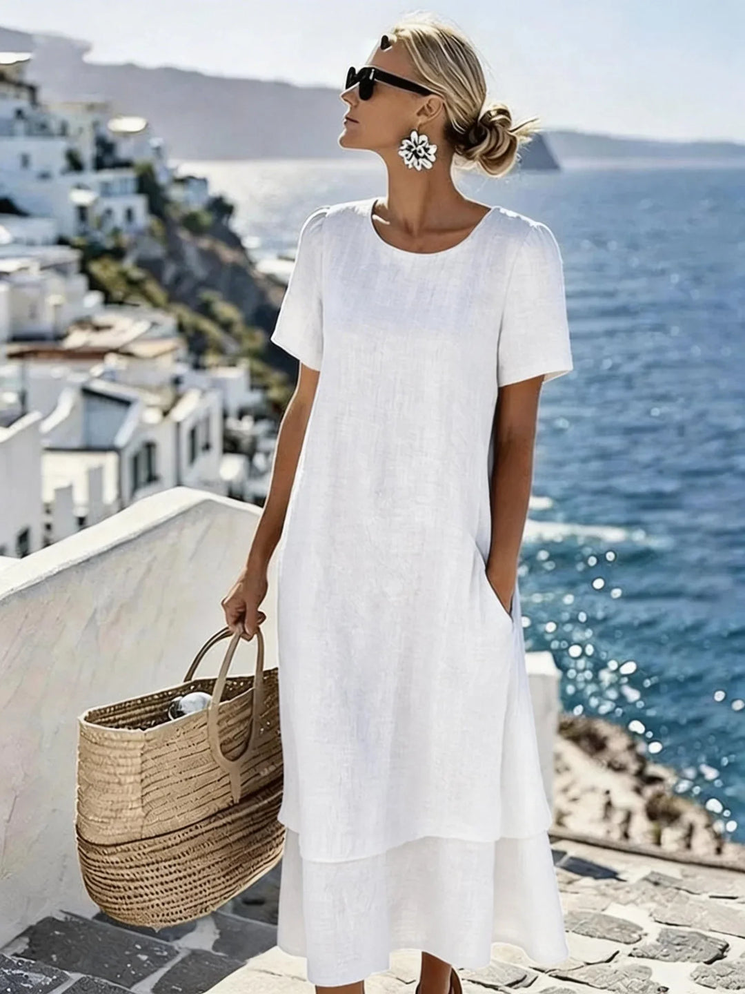 Avielle Effortless Comfortable Midi Dress
