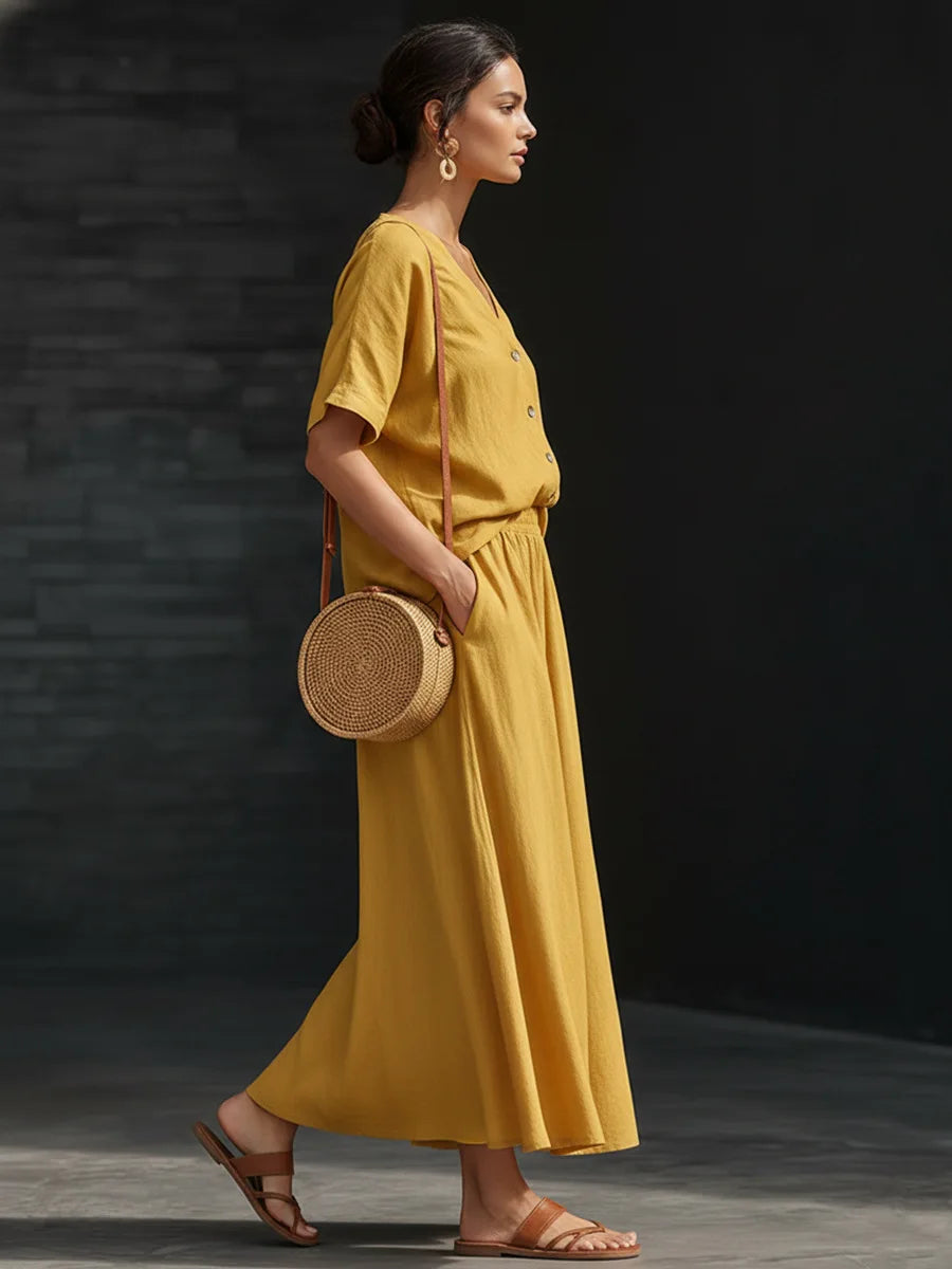 Annelise Elegant Relaxed Co-Ord Set