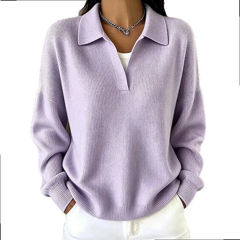 Isadora Ribbed Knit Polo