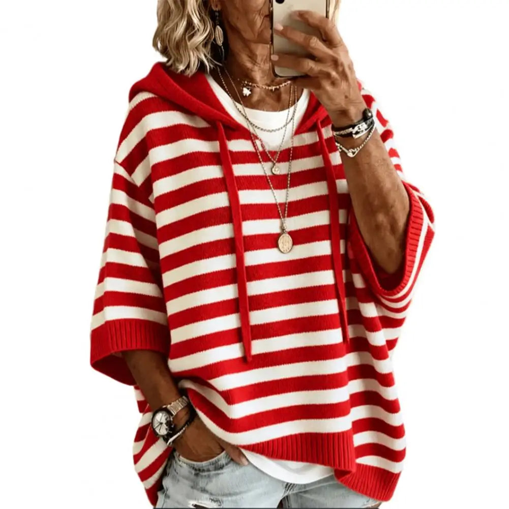Elowen Drawstring Hood Sweater