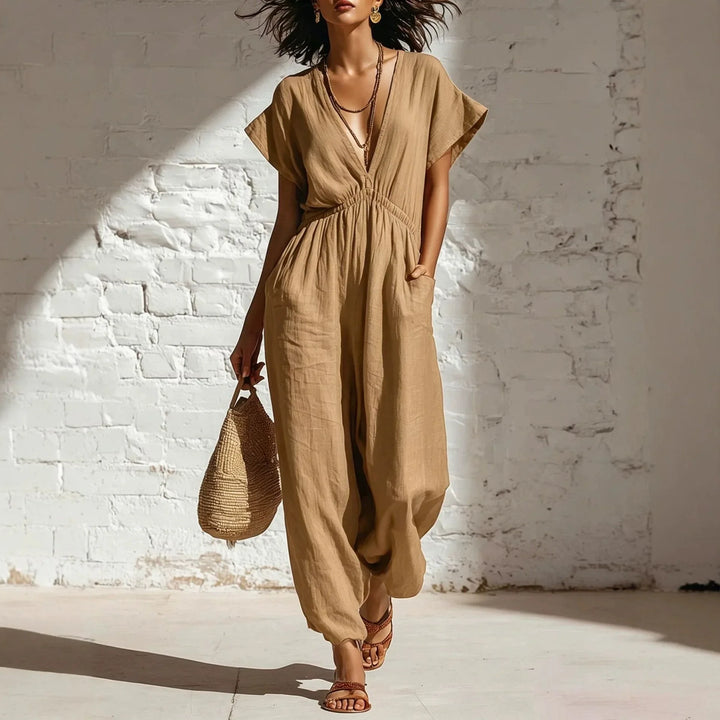 Julia Casual Wide Leg Jumpsuit