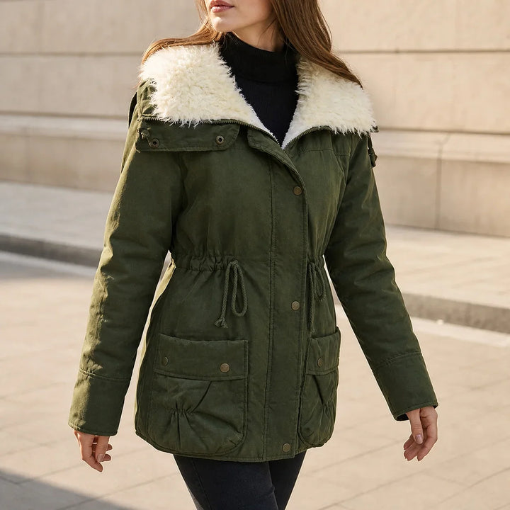 Harlow Drawstring Waist Parka
