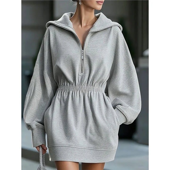 Caroline Cinched Waist Mini Dress