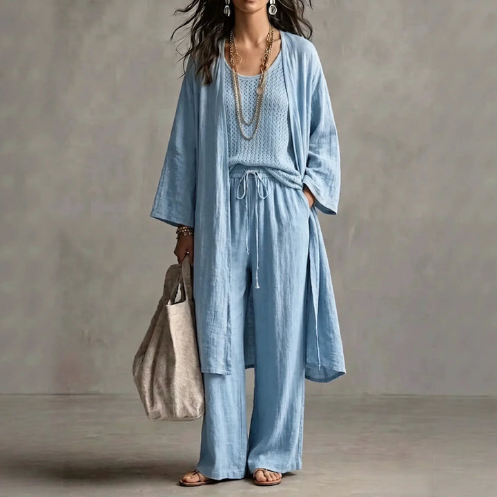 Simone Wide Leg Two Piece Set