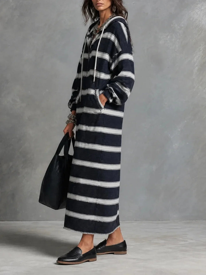 Sienna Half Zip Hoodie Dress