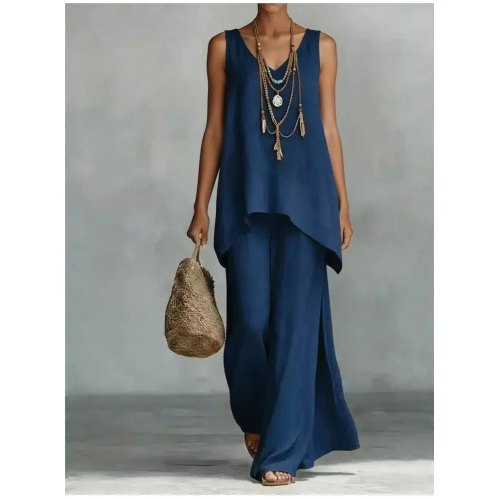 Nerina Wide Leg Matching Set