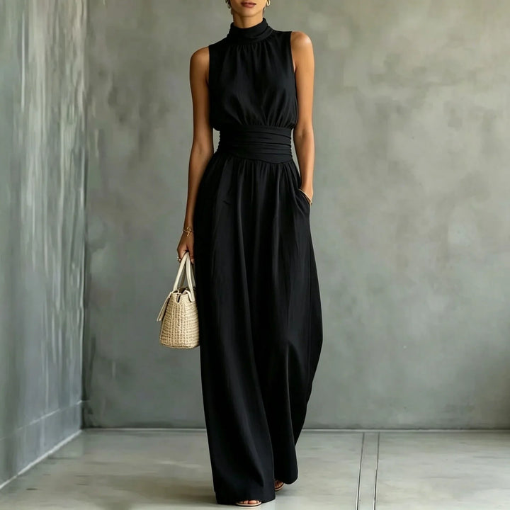 Eva Sleeveless Wide Leg Jumpsuit