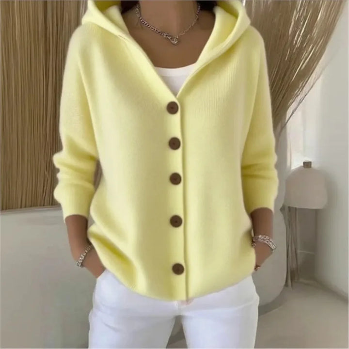 Rosaline Hooded Knit Cardigan