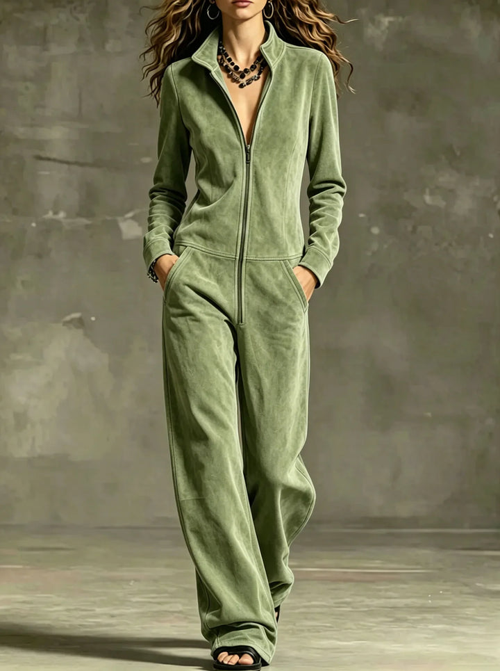Adaira Front Zip Jumpsuit