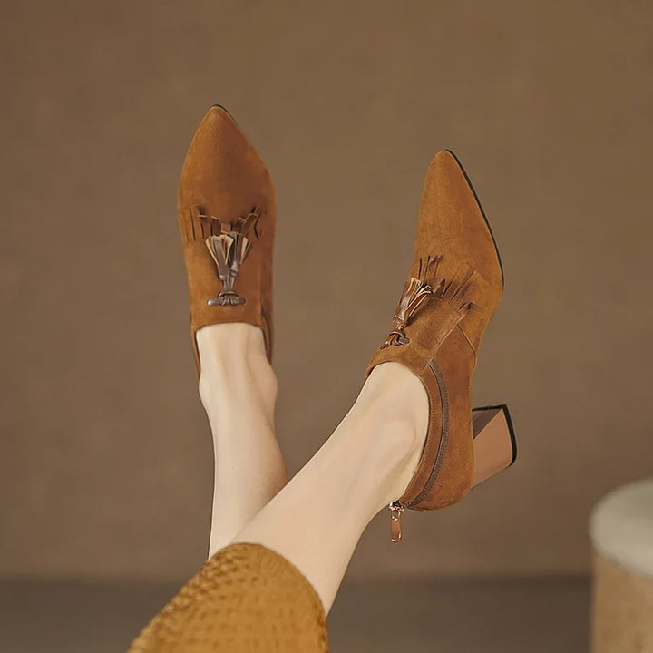 Fernanda Fringe Tassel Pumps